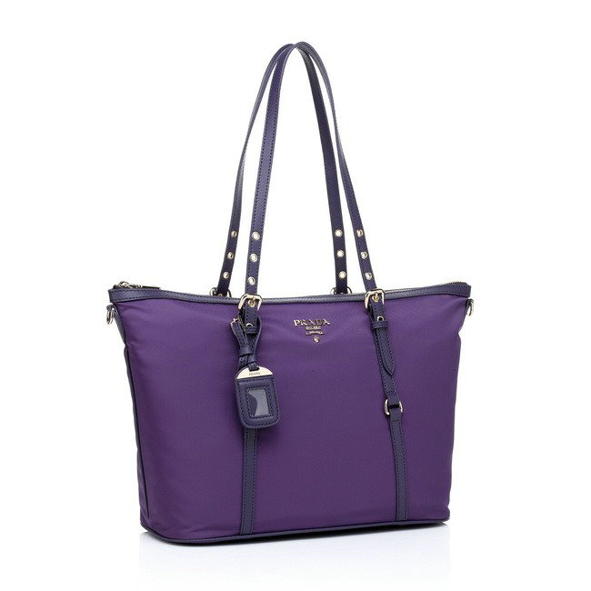 2014 Prada tessuto Large Shopping Tote Bag BN4253 purple